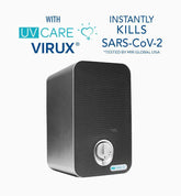 UV Care Desk Purifier with Medical GradeH13 HEPA Filter with UV Care VIRUX Patented Technology | The Nest Attachment Parenting Hub